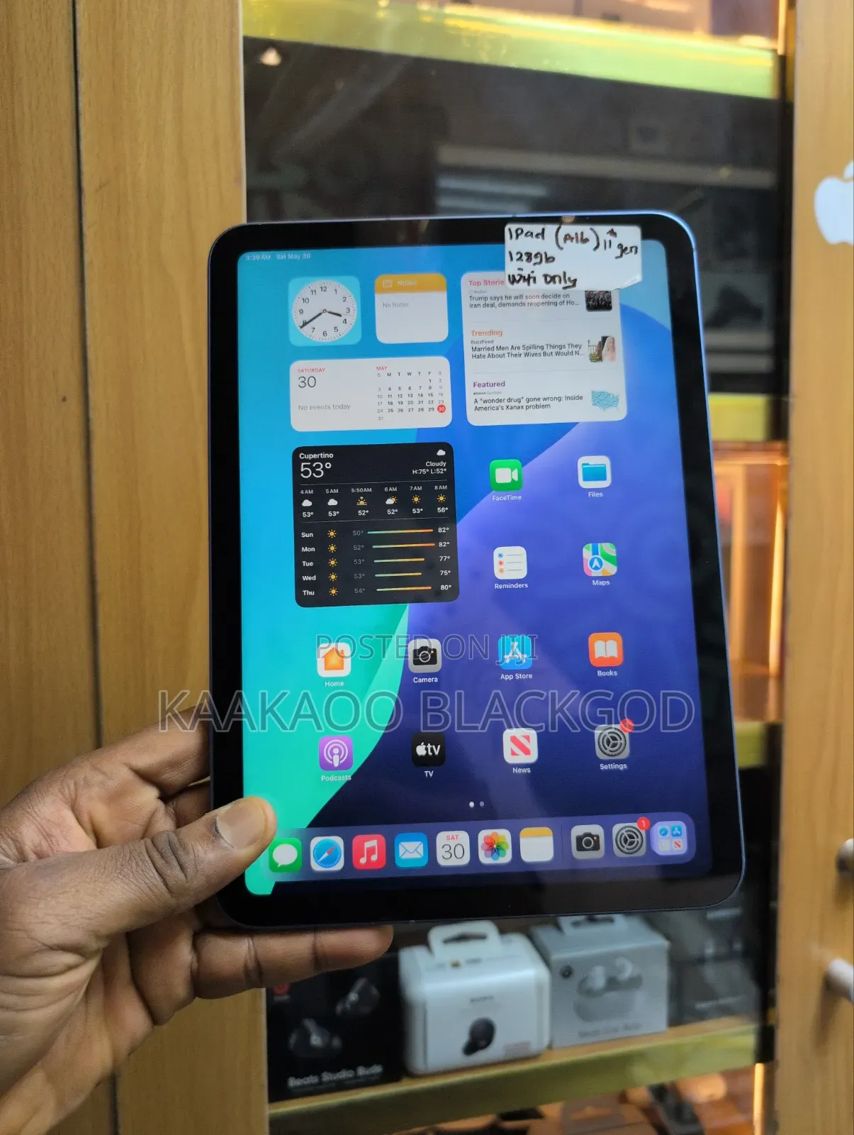 Apple iPad Wi-Fi 128 GB Blue