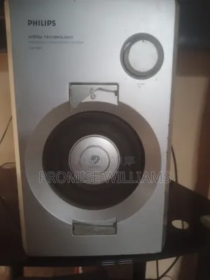 Philips Woox Powered Subwoofer System With the Sound Bar System