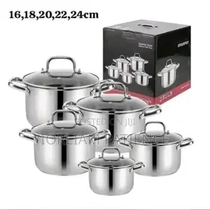 Stock Stainless Steel Pots