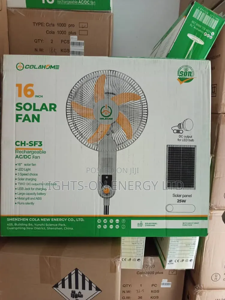 Solar Fan 16 Inches