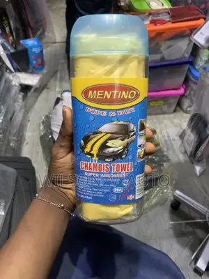 Premium Mentino Wipe Dry Chamois Leather Cloth for Car Home