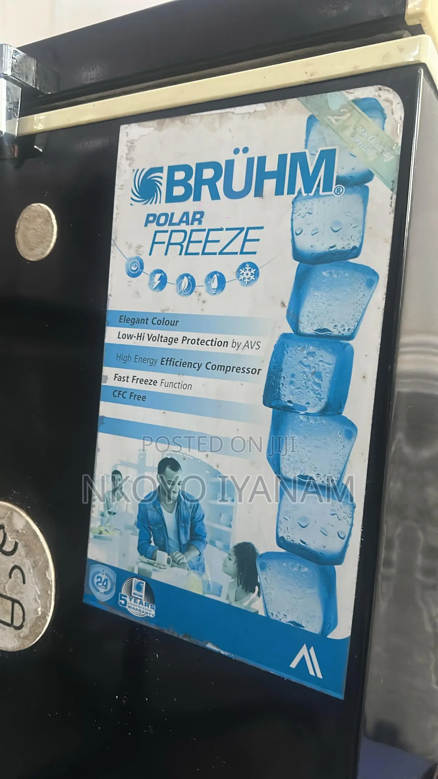 200l Bruhm Deep Freezer