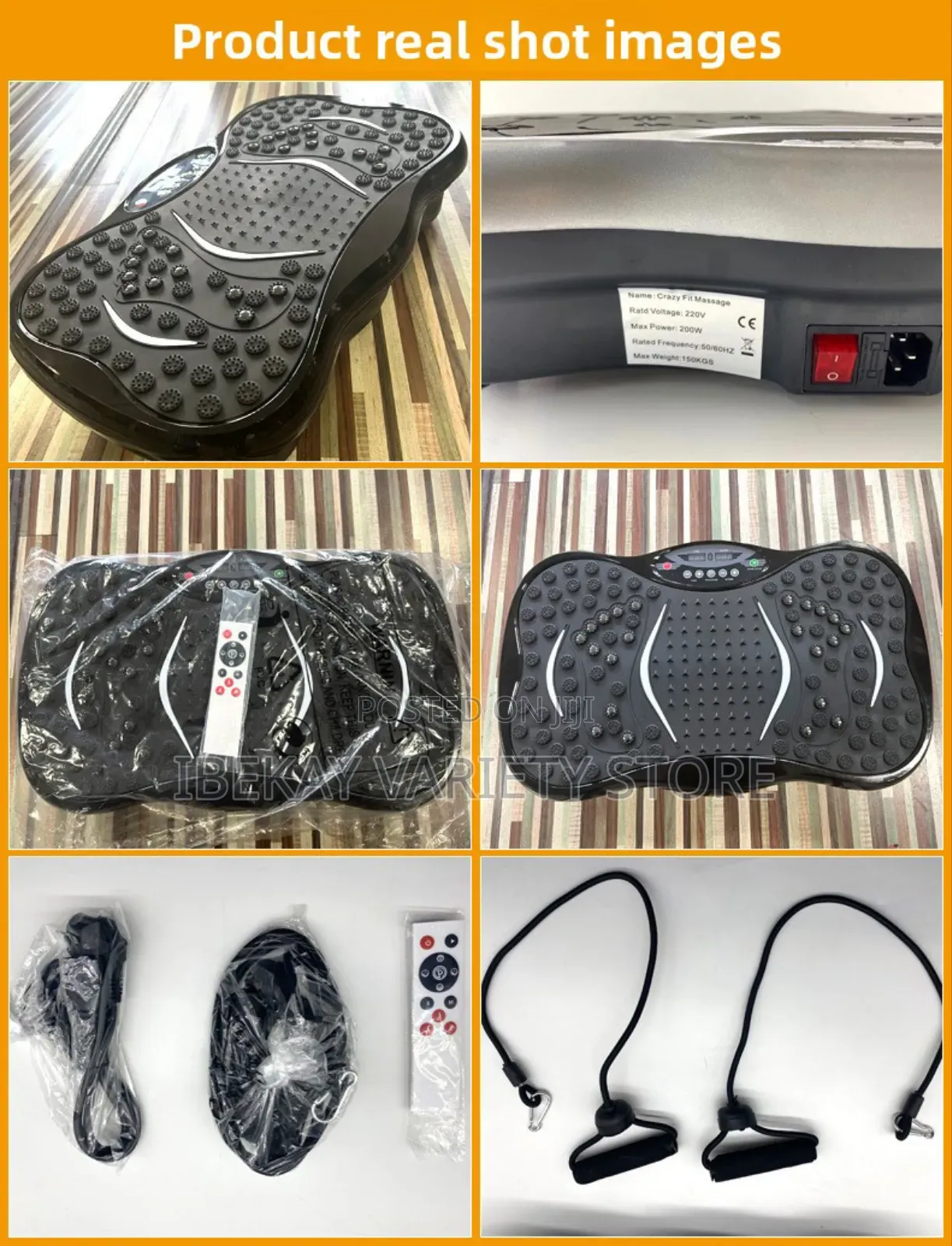 Big Size Vibrating Platform Massager