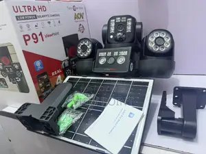 18mp 4-Lens Ai Solar CCTV Camera – 4g Wireless Security Camera
