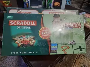 2 In 1 Scrabble Monopoly Board