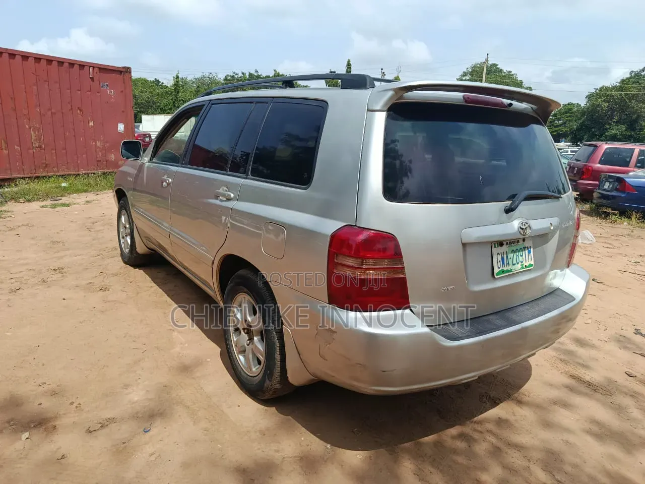 Toyota Highlander 2002 Silver