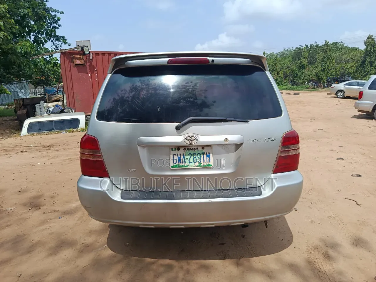 Toyota Highlander 2002 Silver