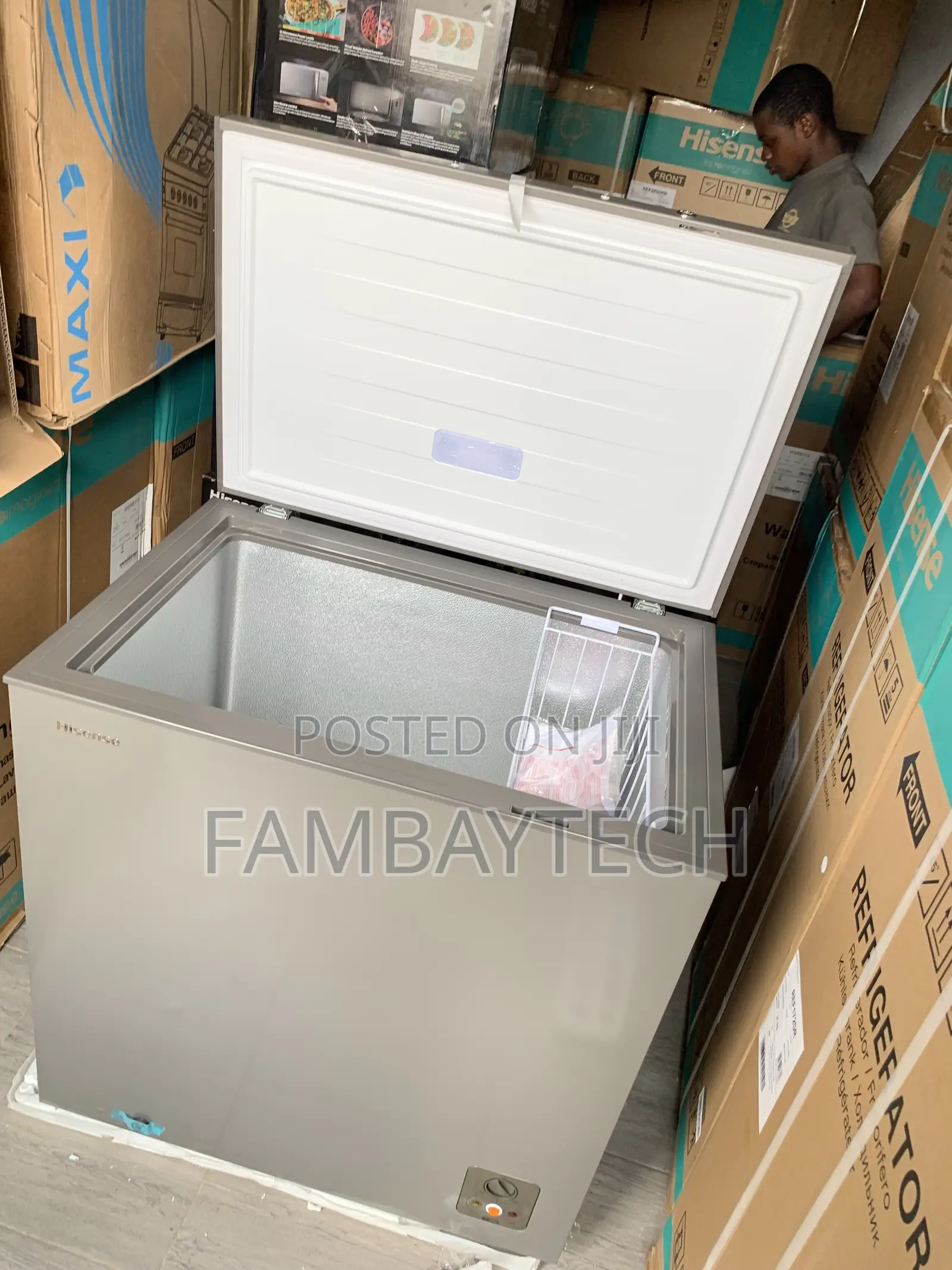Large Capacity Hisense 198l Chest Freezer