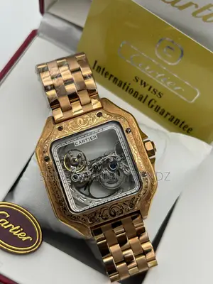 Cartier Two Tone Chain Watches