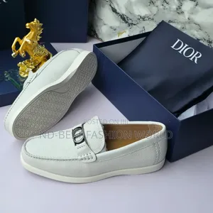 Green Leather Dior Shoes