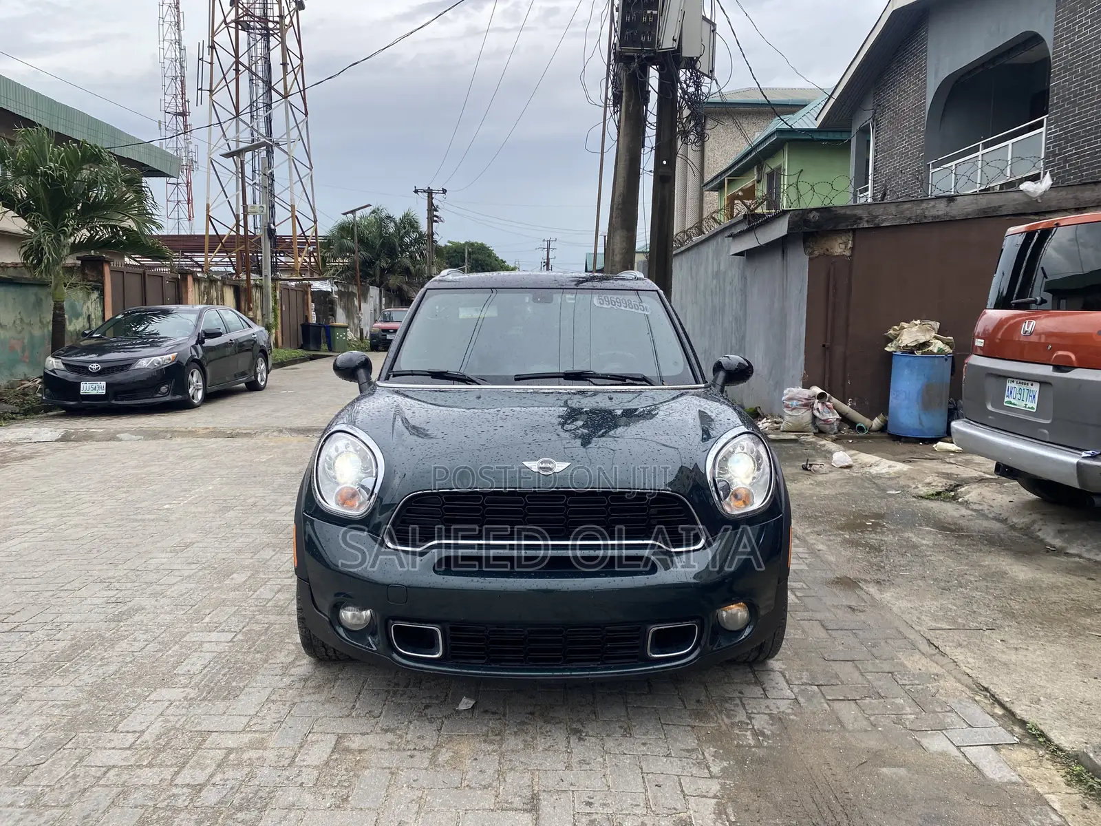 Mini Cooper Convertible S 2012 Green