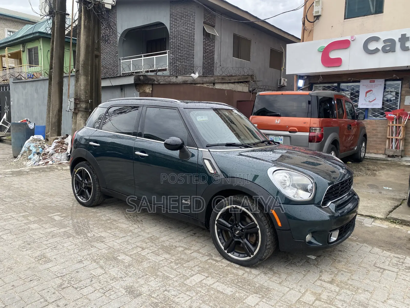Mini Cooper Convertible S 2012 Green