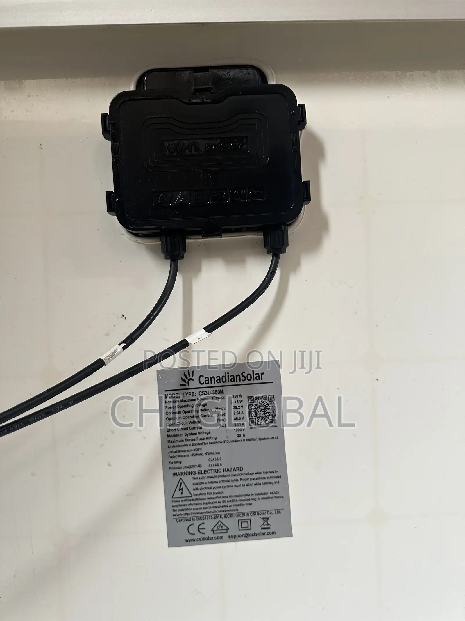 Canadian 350w Solar Panel