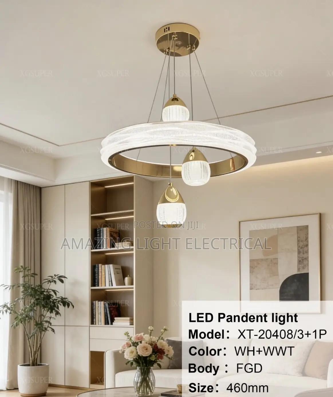 Center Ceiling Chandelier
