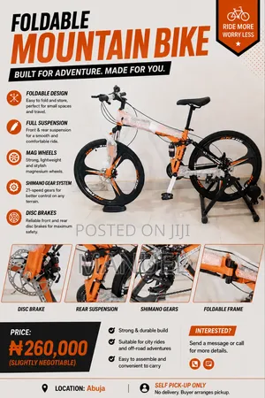 Foldable Mountain Bike