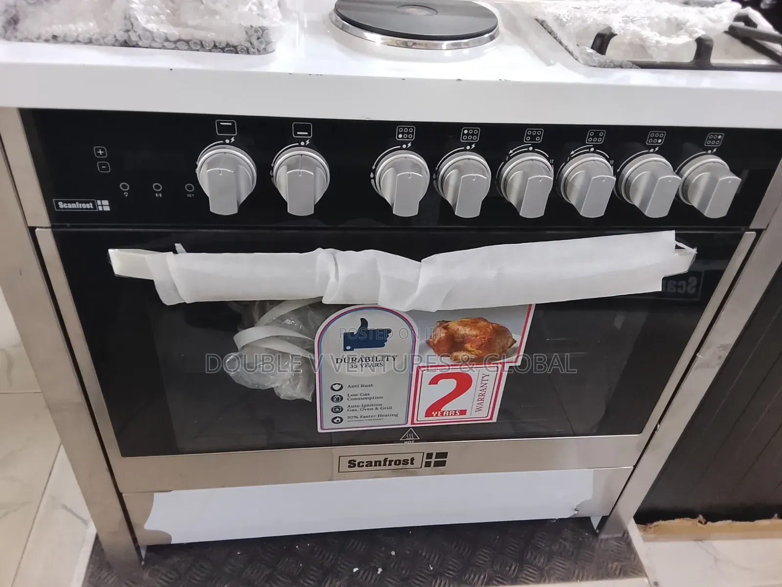 Scanfrost Gas Cooker