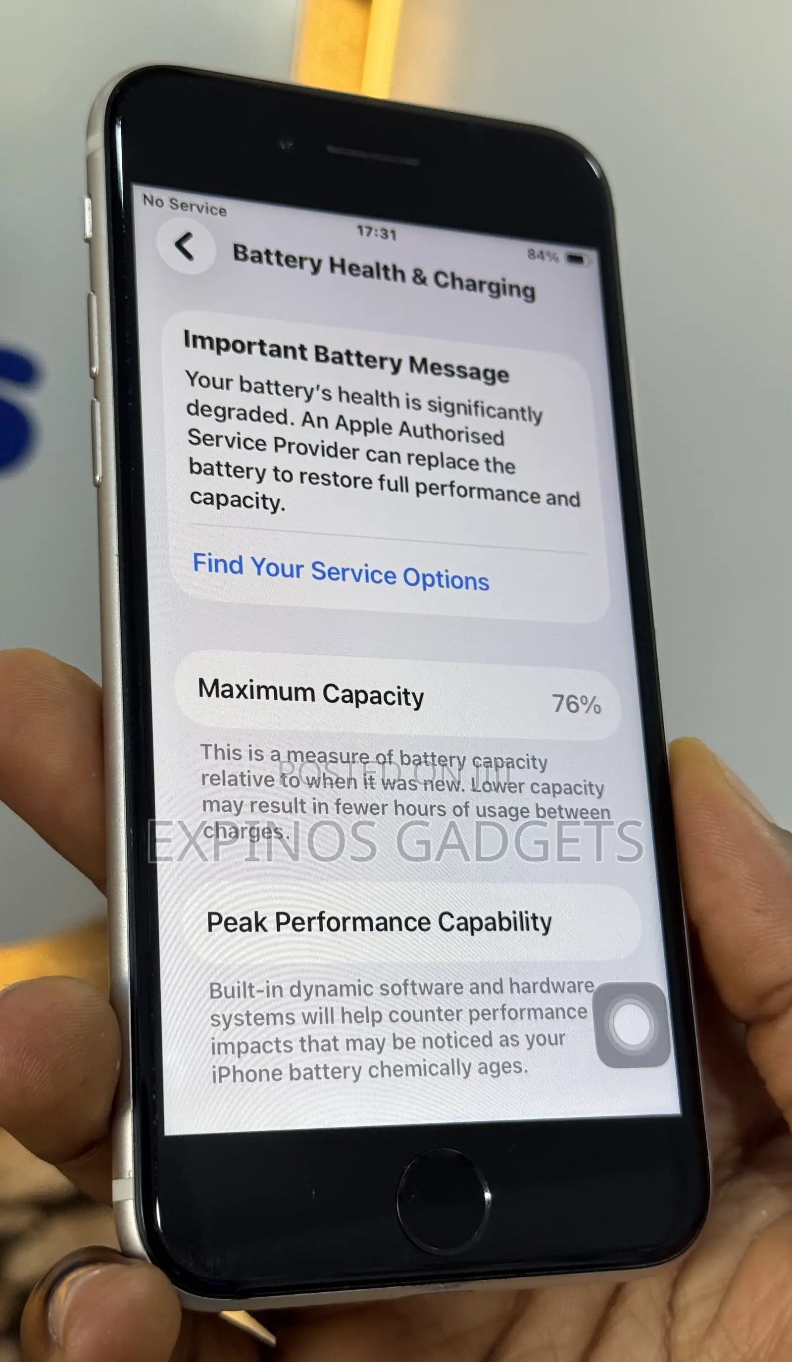 Apple iPhone SE 128 GB White