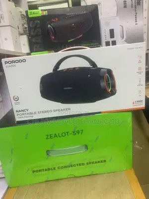 Porodo Soundtec Nancy Portable Stereo Speaker TWS Pairing - Black