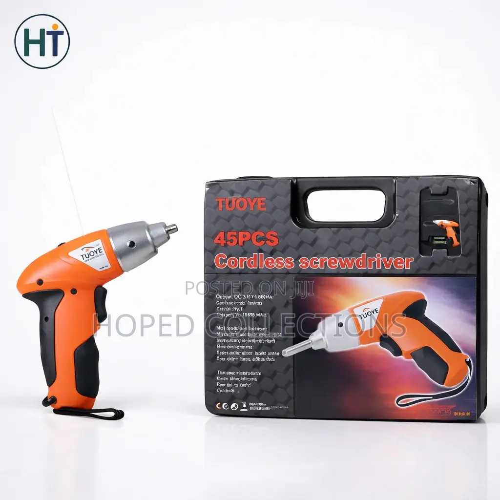 45pcs Cordless Screwdriver