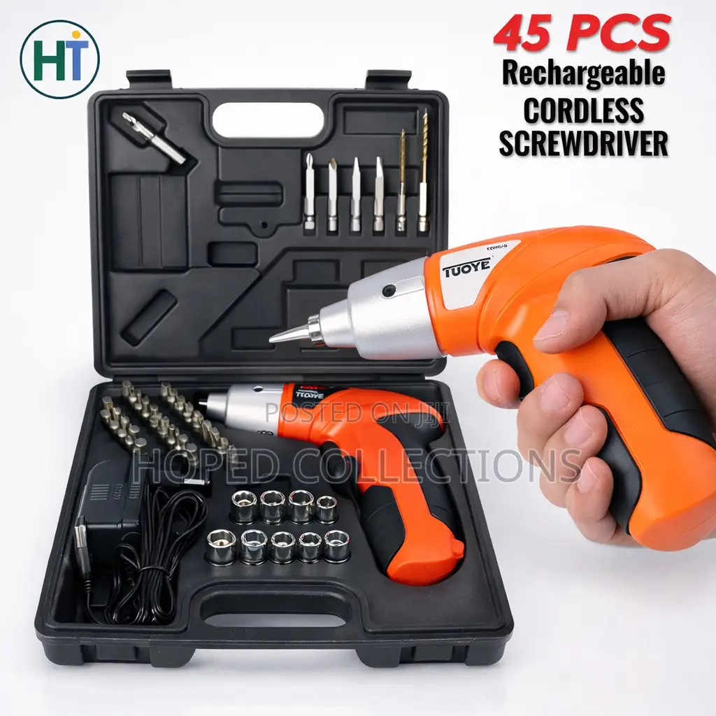 45pcs Cordless Screwdriver