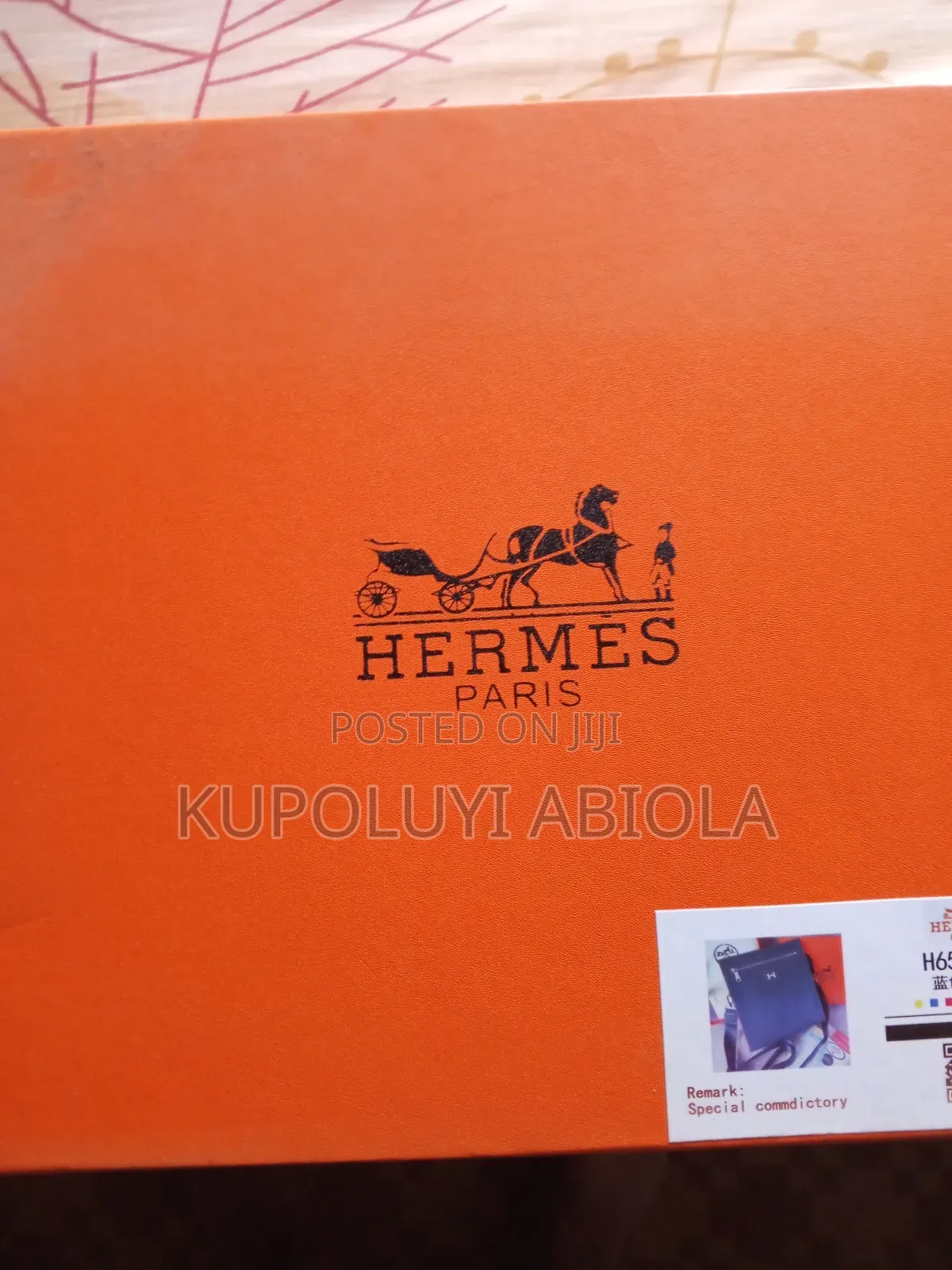 Original Hermes Cross Bag for Men