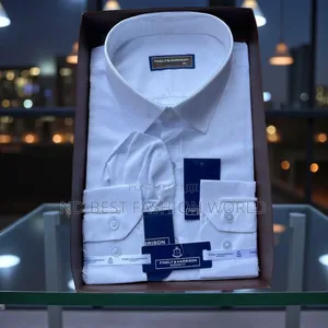 Blue Men's Dress Shirt