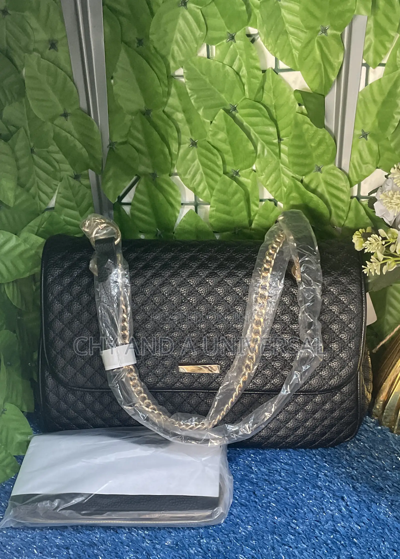 Stock Leather Handbag