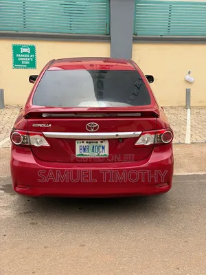Toyota Corolla L 4dr Sedan (1.8L 4cyl 5M) 2012 Red