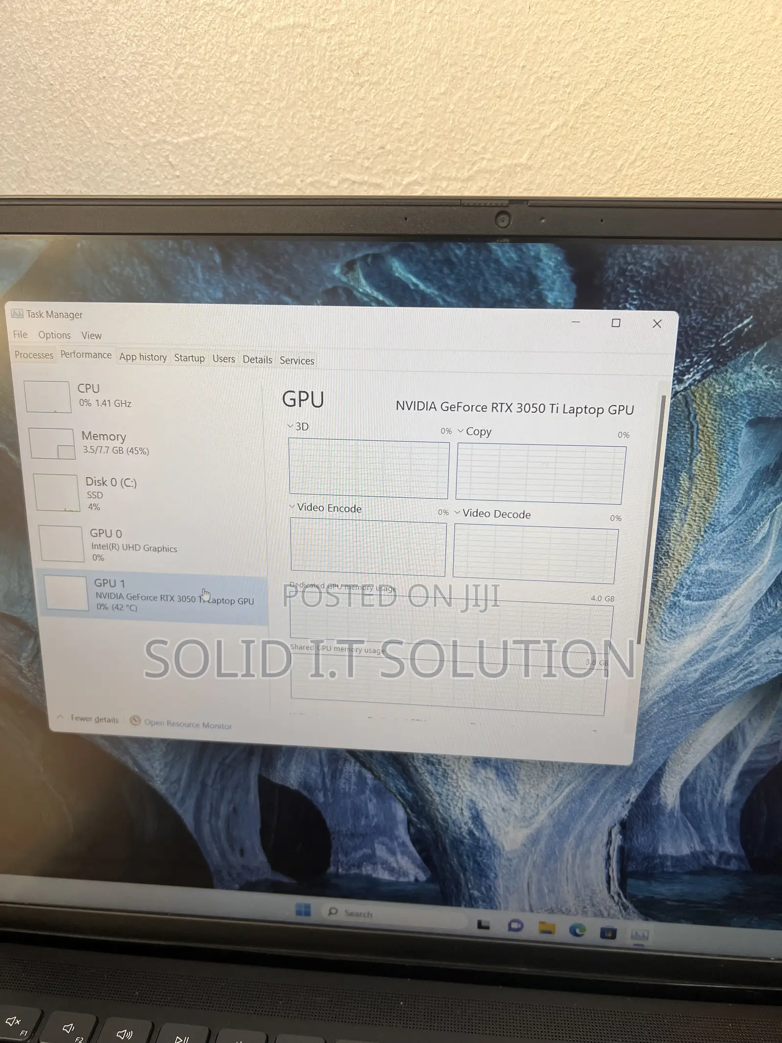 Laptop Dell 16GB Intel Core i7 SSD 512GB