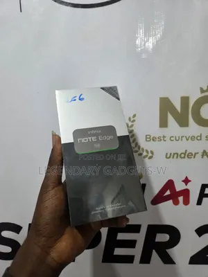 New Infinix Note Edge 256 GB Black