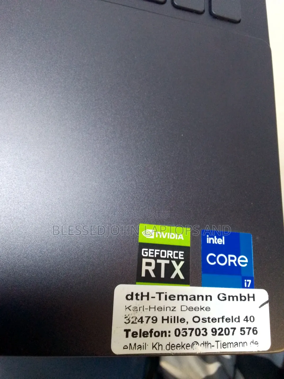 Laptop Dell 16GB Intel Core i7 SSD 512GB