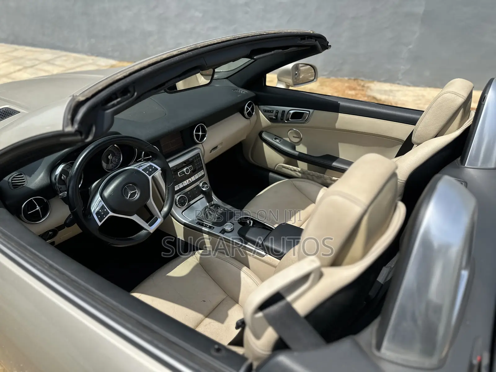 Mercedes-Benz SLK-Class 2012 Gold