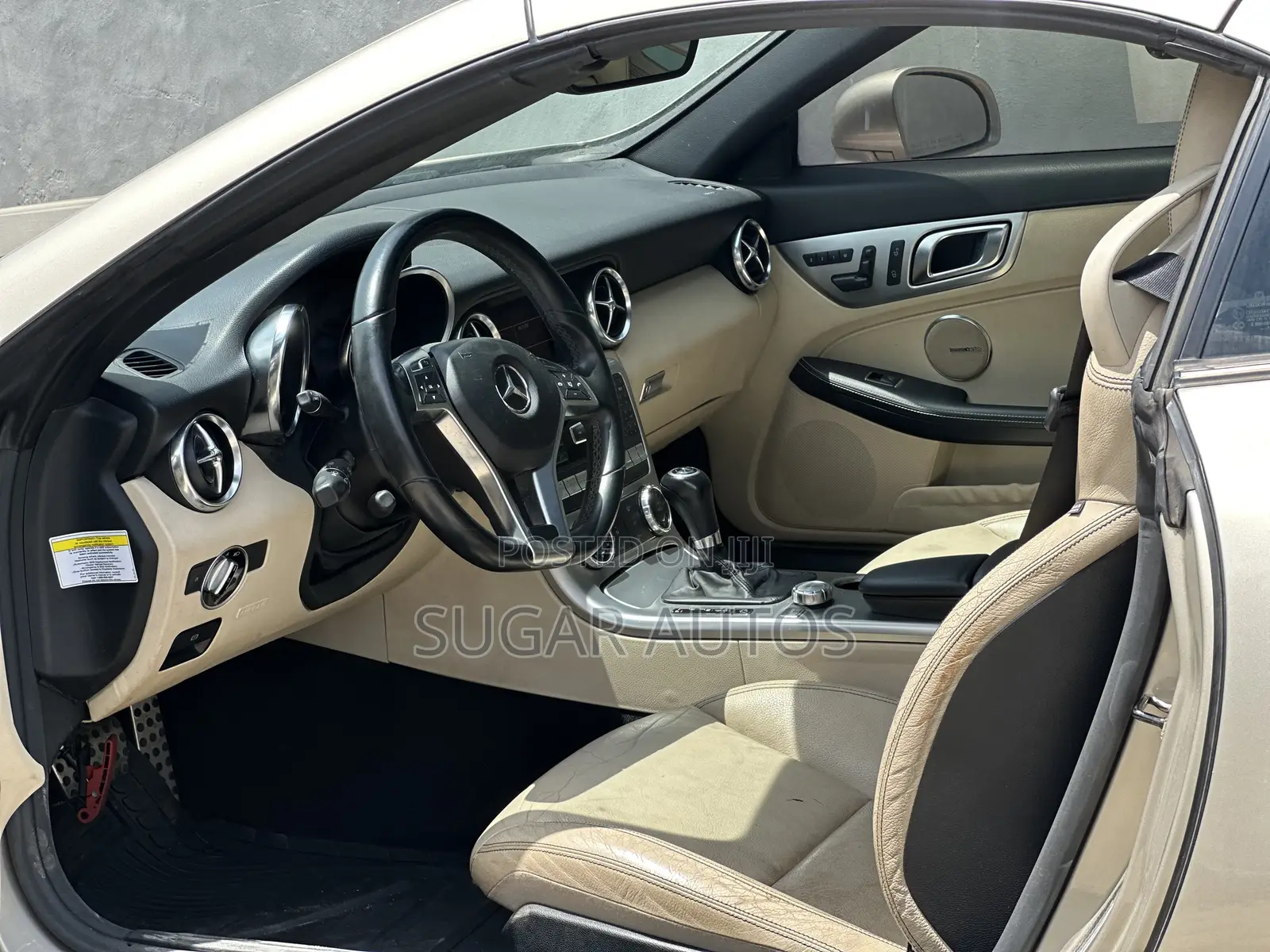Mercedes-Benz SLK-Class 2012 Gold
