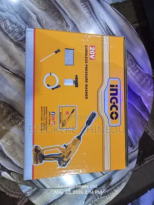 Ingco Cordless Pressure Washer