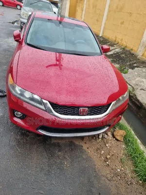 Honda Accord EX-L V-6 2dr Coupe FWD (3.5L 6cyl 6A) 2013 Red