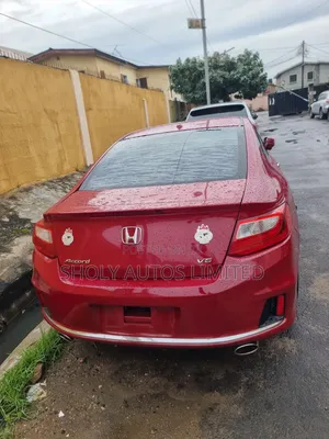 Honda Accord EX-L V-6 2dr Coupe FWD (3.5L 6cyl 6A) 2013 Red