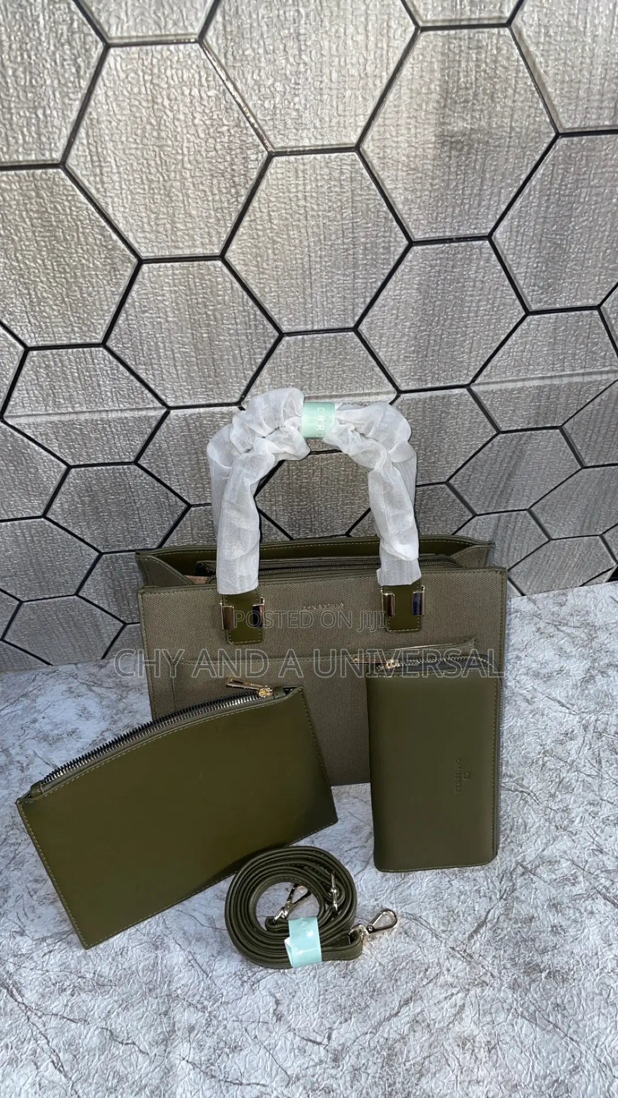 Exotic 3 in 1 Chrisbella Handbag