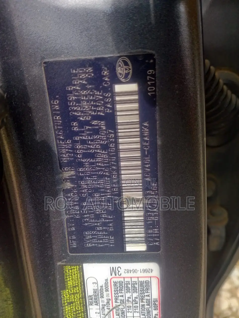 Toyota Camry 2009 Gray