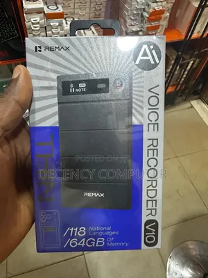 Remax V10 Ai Voice Recorder 64gb