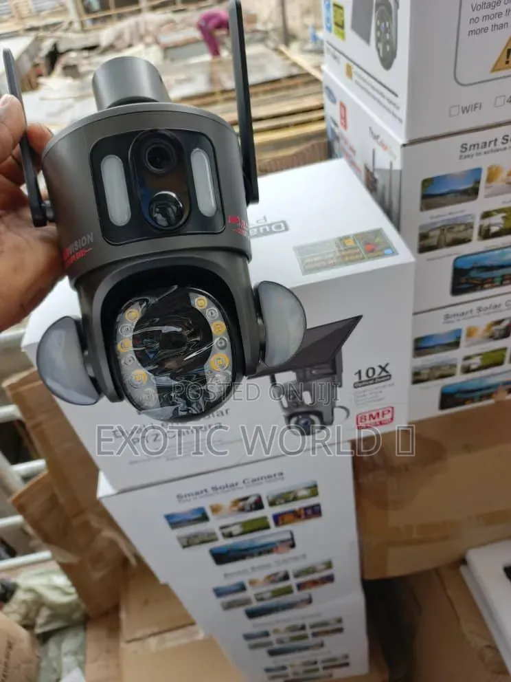 4g Solar CCTV Security Camera | Wireless Outdoor PTZ With Solar Panel