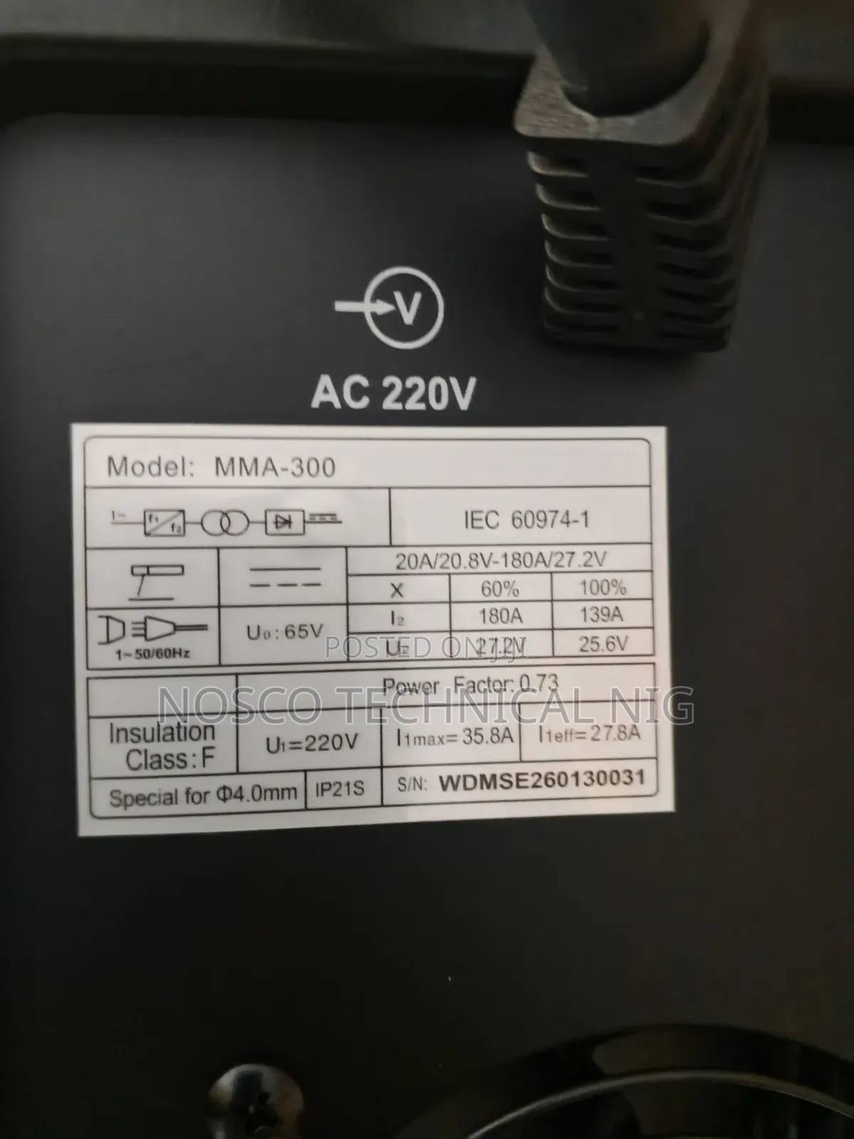 Maxmech Mma 300a