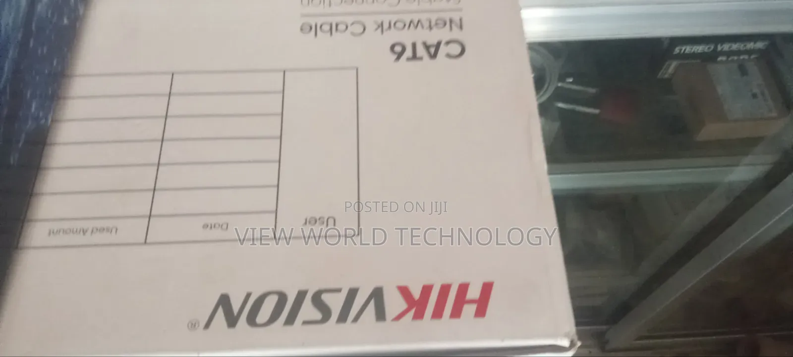 Hikvision Cat6 Network Cable