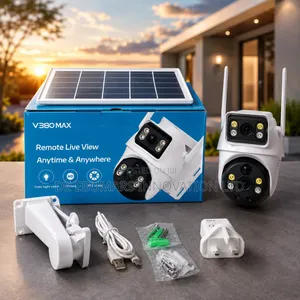 4g Dual Lens Solar PTZ Camera V380max