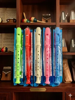 Recorder Flute With Cleaning Stick