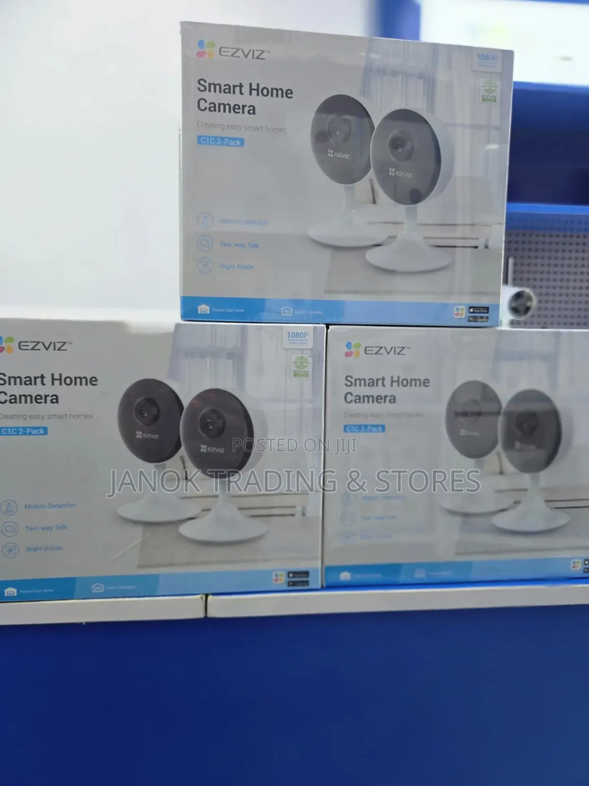Smart Home Camera Ezvis Cs-C1c (1080p 2pk)