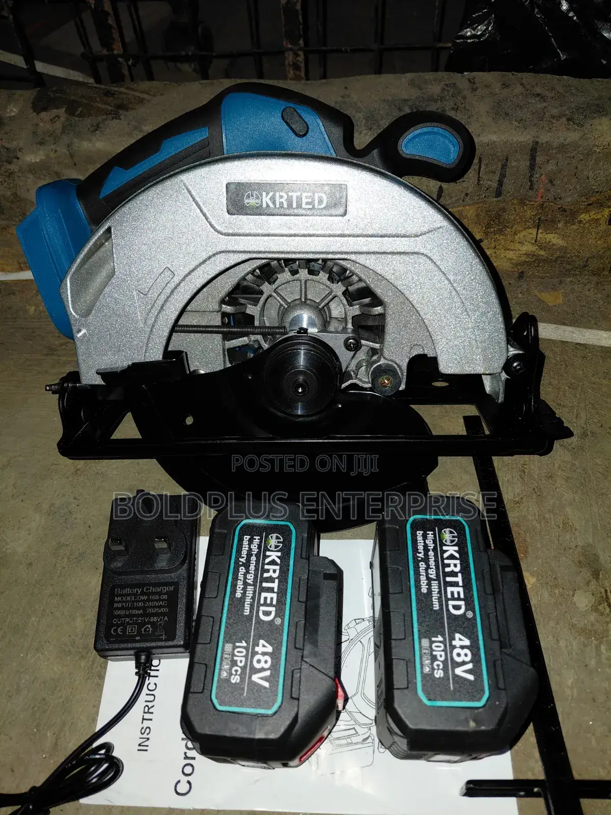 48 Volt Krted Heavy Duty Circular Saw Machine