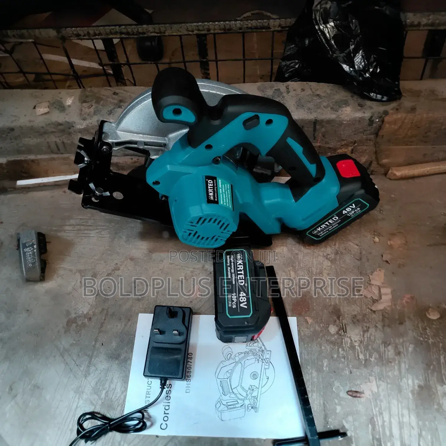 48 Volt Krted Heavy Duty Circular Saw Machine