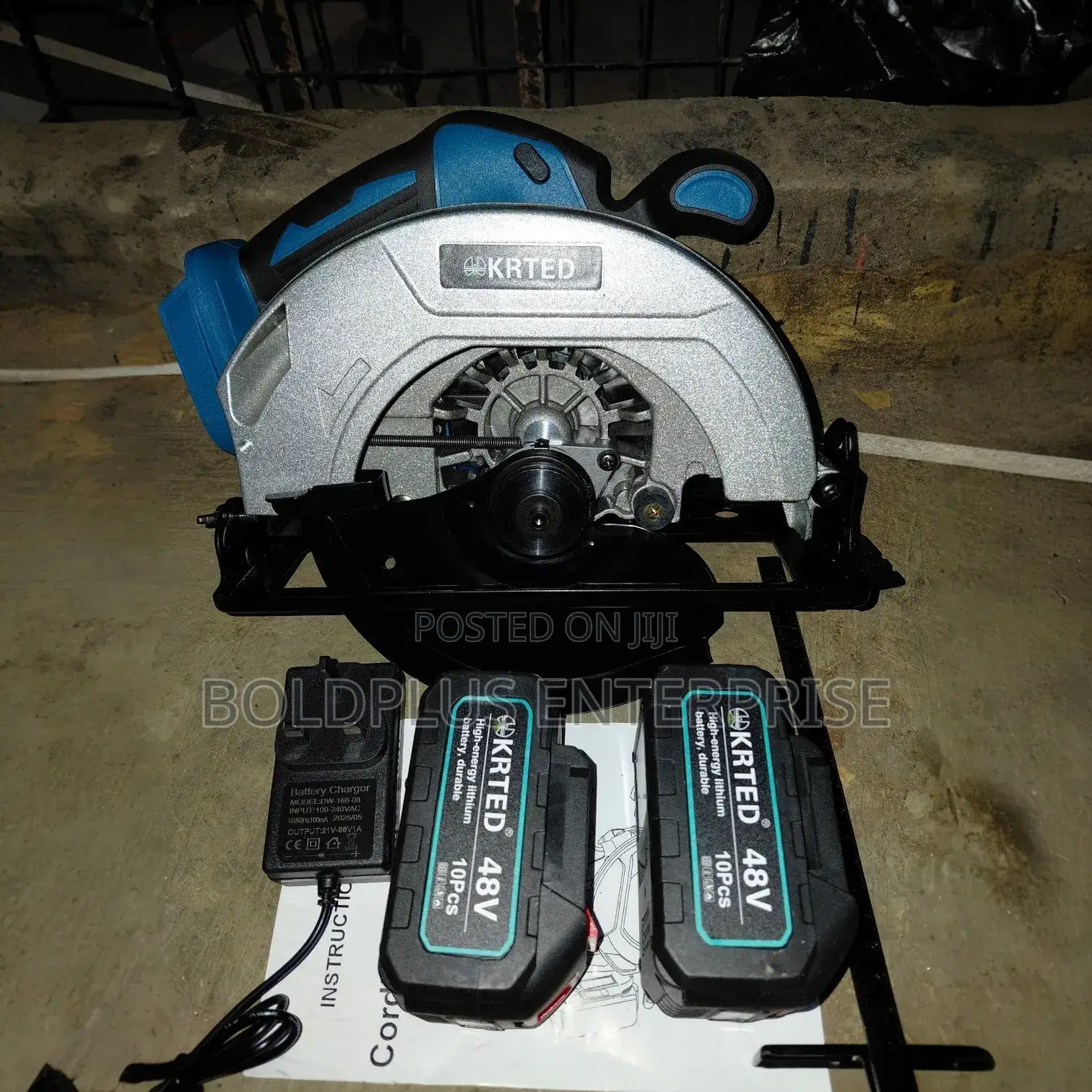 48 Volt Krted Heavy Duty Circular Saw Machine
