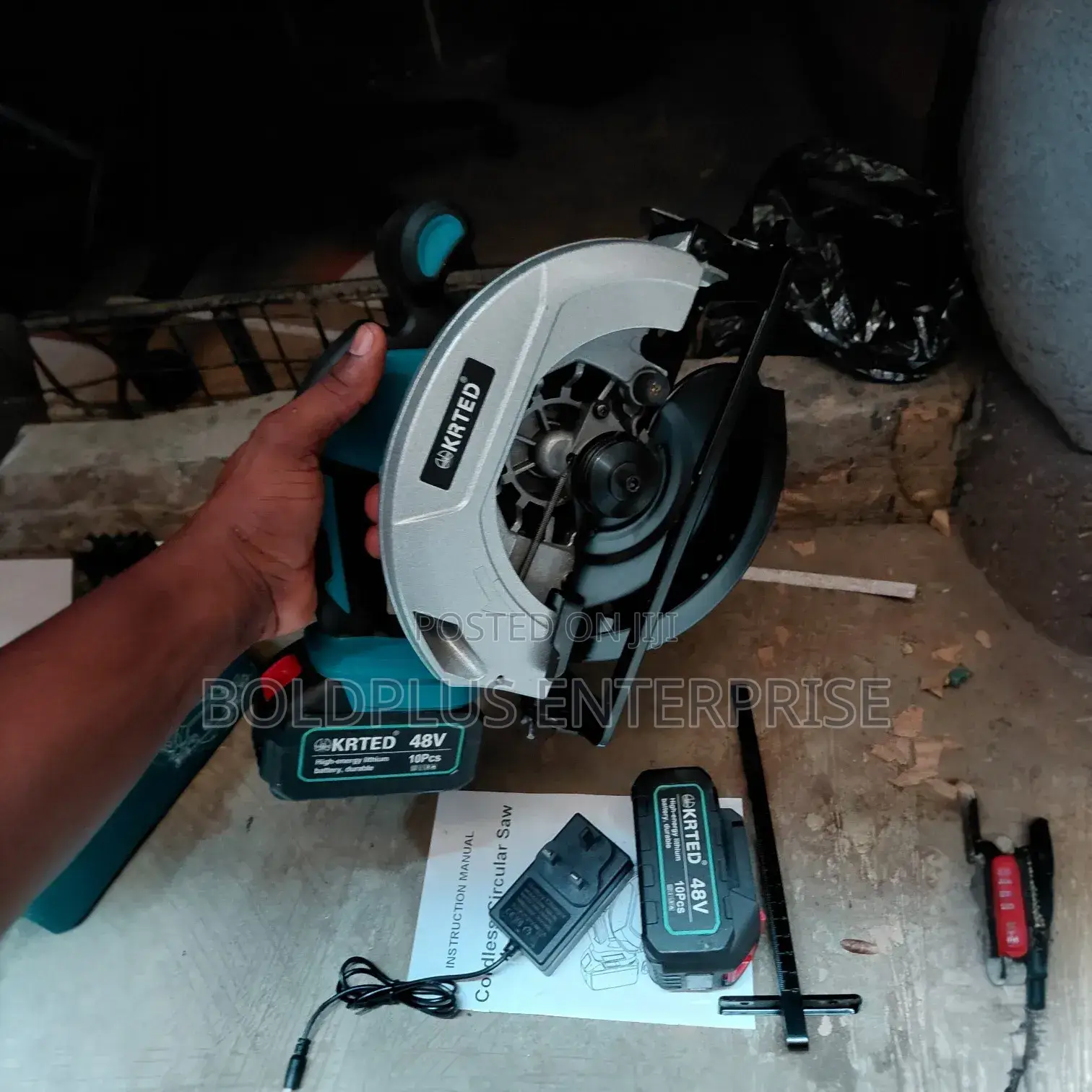 48 Volt Krted Heavy Duty Circular Saw Machine