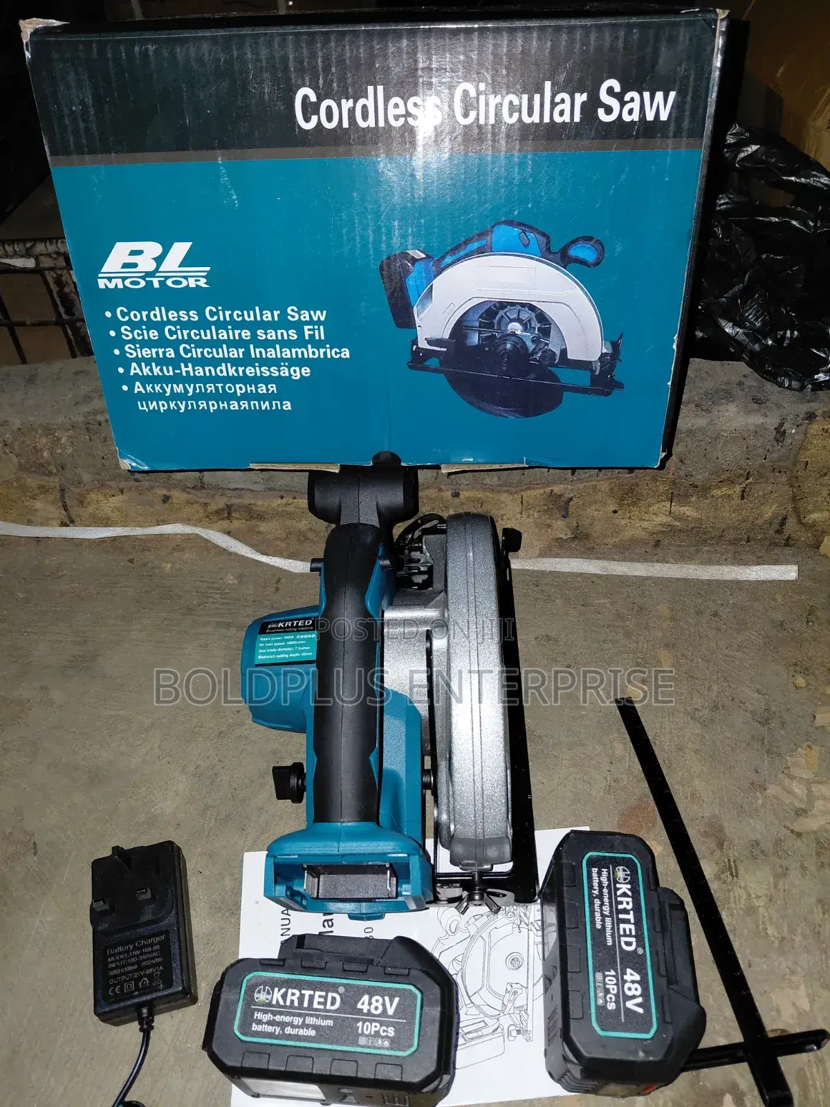 48 Volt Krted Heavy Duty Circular Saw Machine